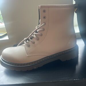 Dr. Martens Light Pink Ankle Boots